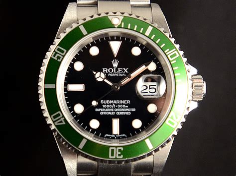 Rolex ghiera verde 